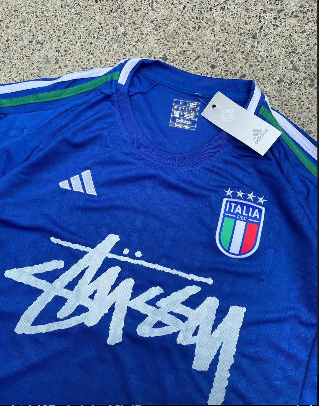 Maillot STÜSSY x « ITALIE » – Bleu