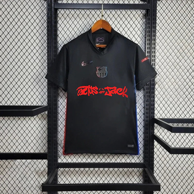 Maillot Édition Spéciale Extérieur 24/25 Barcelona x Travis Scott