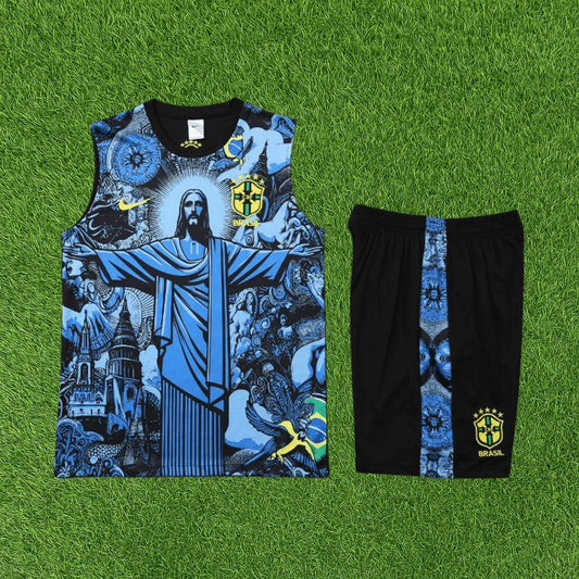 Kit d’entraînement Brésil (Sans Manches)