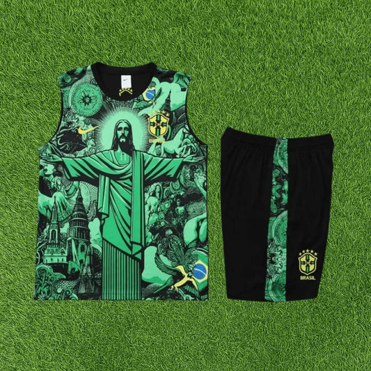 Kit d’entraînement Brésil (Sans Manches)