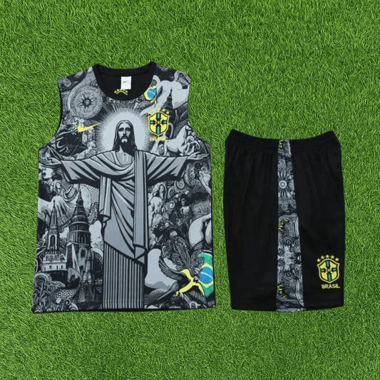 Kit d’entraînement Brésil (Sans Manches)