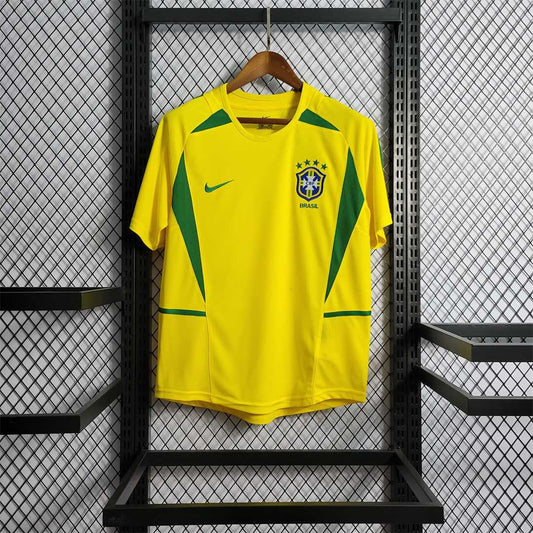 Maillot Rétro Domicile Brésil 2002