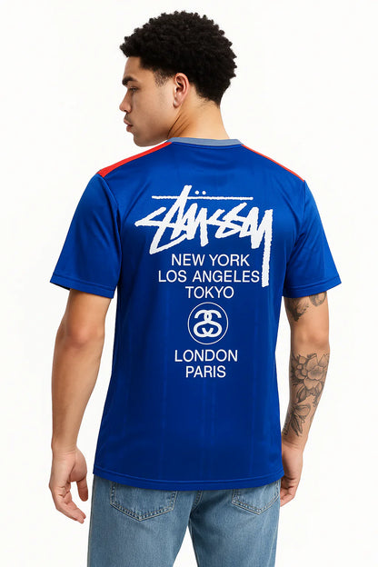 Maillot STÜSSY x « ITALIE » – Bleu