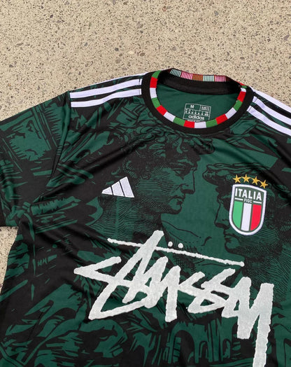 Maillot STÜSSY x « ITALIE » – Vert