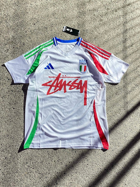Maillot STÜSSY x « ITALIE » – Blanc