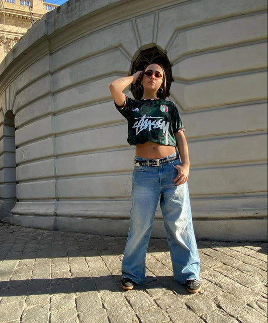 Maillot STÜSSY x « ITALIE » – Vert