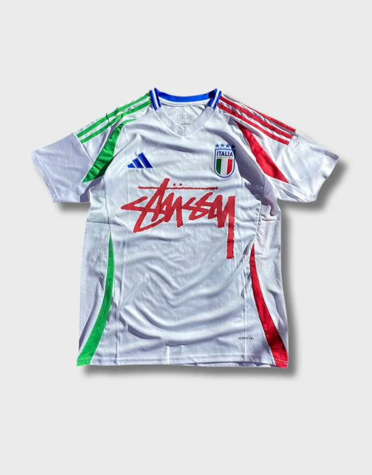 Maillot STÜSSY x « ITALIE » – Blanc