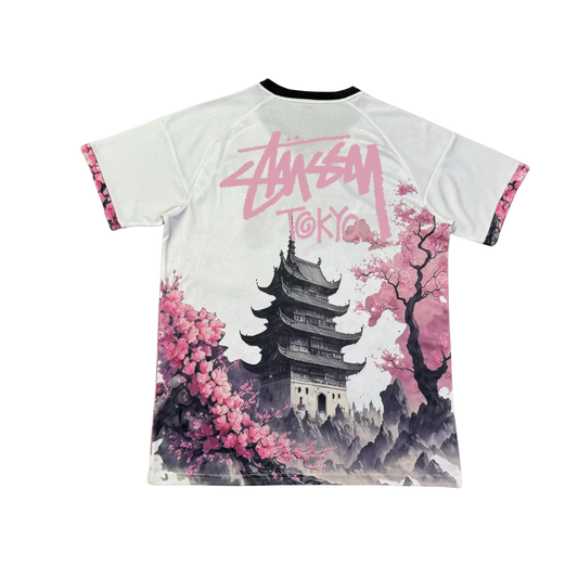 Maillot STÜSSY x « JAPON » – PINK DRAGON